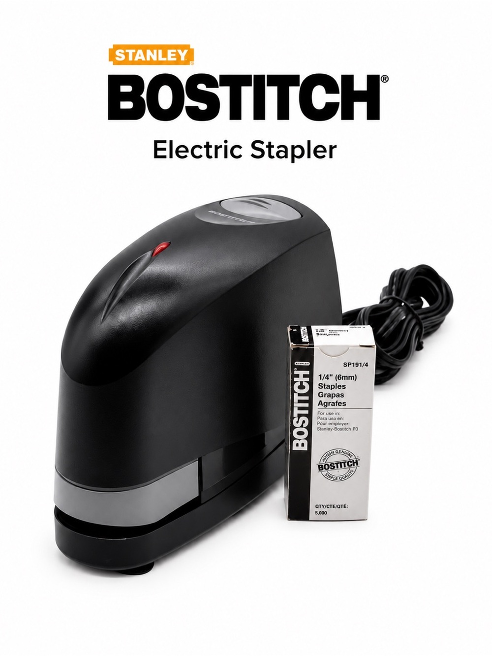 Stanley Bostitch Heavy Duty Electric Stapler 45 Sheet Capacity